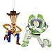 Hallmark Disney/Pixar Toy Story Buzz Lightyear and Woody Holiday Ornament
