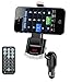 Wireless Bluetooth FM Transmitter Car Kit, Multi-functional Cell phone Mount Holder, Hands free Calling, GPS and MP3 Player, Car USB Charger for iPhone Samsung Smart Phones Tablets iPad Mini