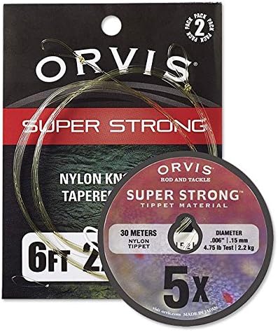 Orvis super strong leader Clearance