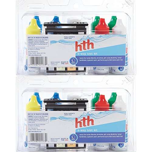 hth Pool Test Kit 6Way Test Kit (1173) Buy Online in UAE. Lawn