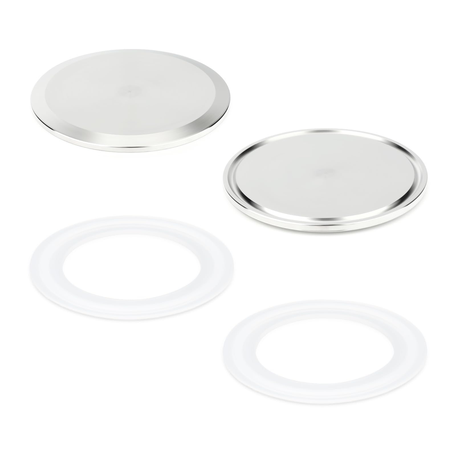 TAISHER 2PCS 304 Stainless Steel 3" Tube OD