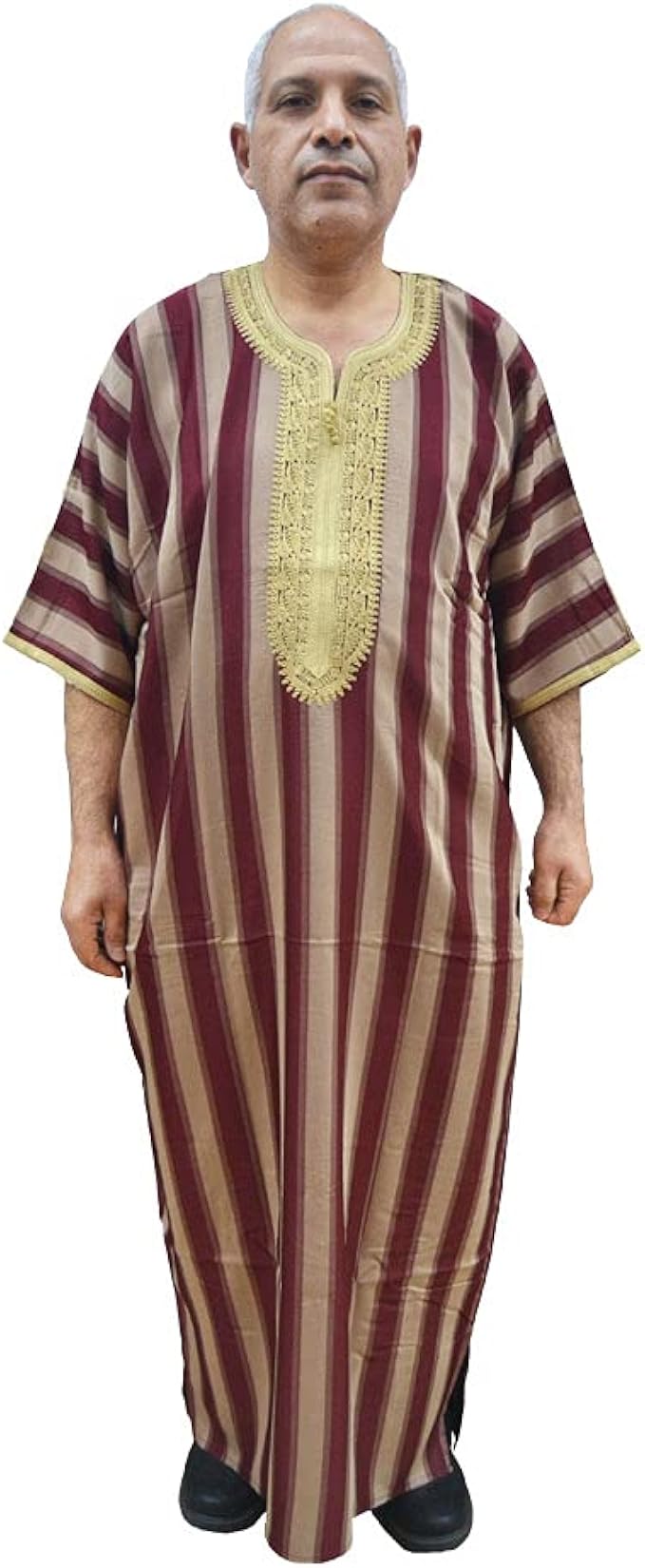 Horus Artesanía de Egipto Chilaba o djellaba marroquí para Hombre