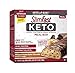 SlimFast Keto Meal Replacement Whipped Peanut Butter Chocolate Bar 1.48 oz 5 Bars per Box (4 Boxes)
