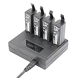 IRCtek 4A 4 in 1 Charger for DJI OSMO and OSMO Mobile HB01-522365 980mAh Battery, Charge 4 Batteries Simultaneously