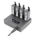 IRCtek 4A 4 in 1 Charger for DJI OSMO and OSMO Mobile HB01-522365 980mAh Battery, Charge 4 Batteries Simultaneously