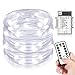 LED Rope Lights, Beiwas Battery Operated Waterproof 33ft String Lights 8 Mode Dimmable Fairy Lights Multifunctional rope string lights for Indoor and Outdoor Decoration