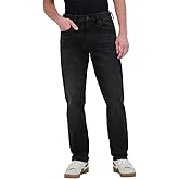 Lucky Brand 410 Athletic Straight Fit Jeans, High Rise, Stretch Denim, Machine Washable (US, Waist Inseam, 30, 34, Regular, Regular, Black)