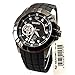 Seiko Lord Automatic Black Dial Black Polyurethane Mens Watch SSA079