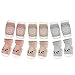 STAYcozy Crawling Anti-Slip Knee Pads and Socks PREMIUM Terry Cotton, 3 Pairs Non Slip Socks/ 3 Pairs Non Slip Knee Pads Toddler, Infant, Baby, Unisex (6 TOTAL PAIRS)