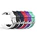 MoKo Band Compatible with Samsung Gear S2 Classic/Galaxy Watch 42mm, [6-Pack] Silicone Strap Fit Garmin Vivoactive 3/Gear S2 Classic SM-R732/R735/Ticwatch 2/Gear Sport SM-R600 Watch, Multi Colors