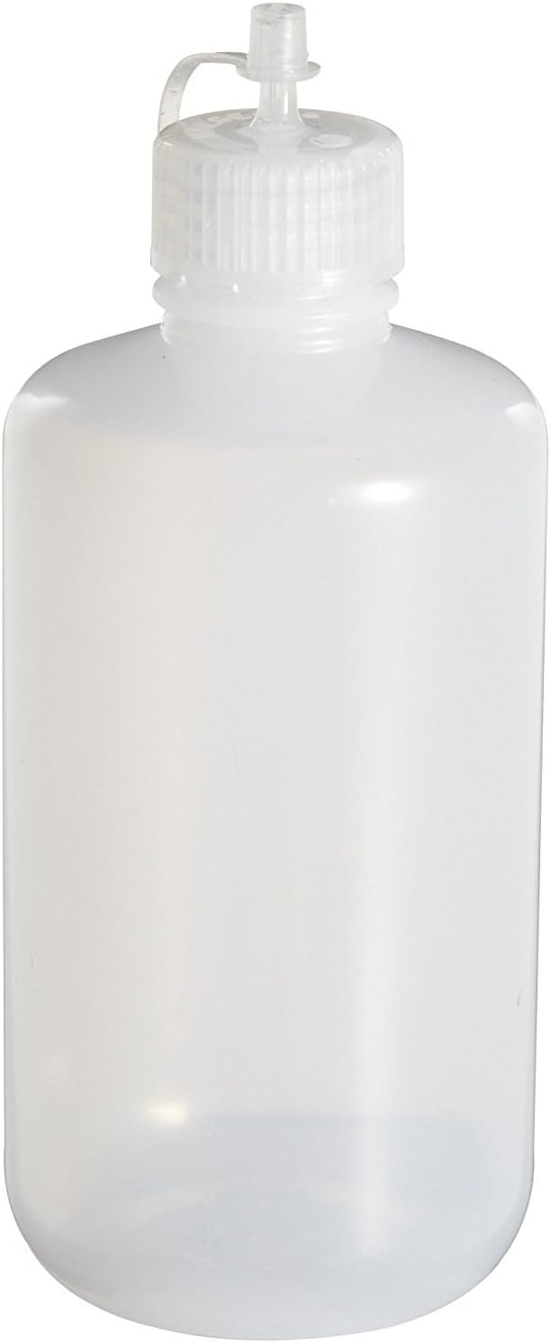 Nalgene 2411-0125 LDPE Drop-Dispensing Bottles with Polypropylene Dropping Closure, 125ml Capacity (Case of 48)