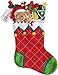 Bucilla Felt Stocking Applique Kit 18