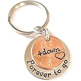 4 Down and Forever To Go, 4th Anniversary Year, Lucky Penny Keychain