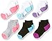 Fruit of the Loom Baby Girls' Low Cut 6 Pack Sock, Assorted, Shoe Size: 4-8.5 (18-36 Months)