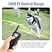 Bousnic Dog Training Collar Upgraded 1000ft Remote Rechargeable Waterproof Electric Shock Collar with Beep Vibration Shock for Small Medium Large Dogs (10-120 Lbs)thumb 3
