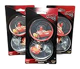 Disney Cars 3 Spinning - Tops Set of 6