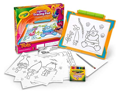 Crayola Trolls Light-Up Tracing Pad for Kids - Image 2