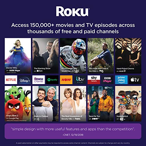 Roku Streaming Stick+ HD/4K/HDR Streaming Device with Longrange Wireless and Voice Remote