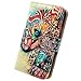 Bfun Packing Colorful Floral Elephant Wallet Leather Cover Case for Samsung Galaxy Note 3
