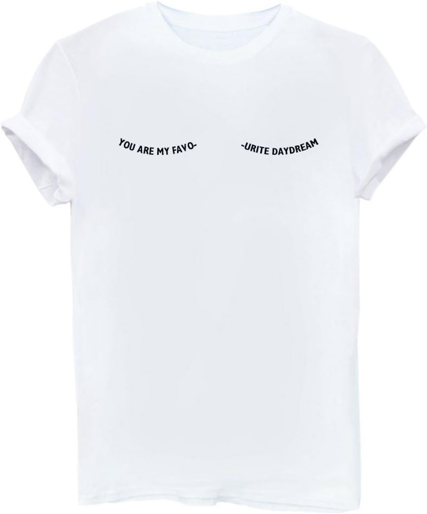YITAN Women's Cute Juniors Tops Teen Girl Tee Funny T Shirt