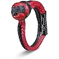 Bubba Rope Gator-Jaw PRO Synthetic Shackle, 7/16” – Heavy-Duty Vehicle Tow Shackle: Max 52,300 lbs. Capacity - Red