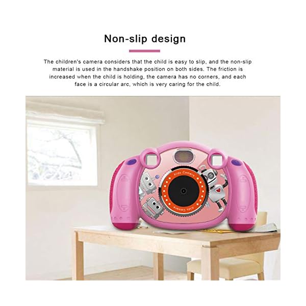 MHBY Kinderkamera, niedliche 5MP Kinderkamera Lithiumbatterie Mini-HD-Projektion Digitalkamera Fotografie Digitalkamera… – Bild 7