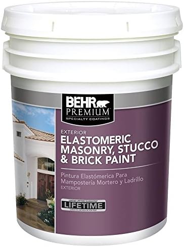 BEHR 5-Gal. Elastomeric Masonry, Stucco & Brick Paint