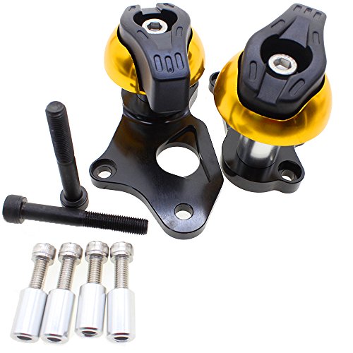 FXCNC CNC Billet Frame Sliders Crash Pads Protector fit for SUZUKI GSX-R 600 750 2006-2012