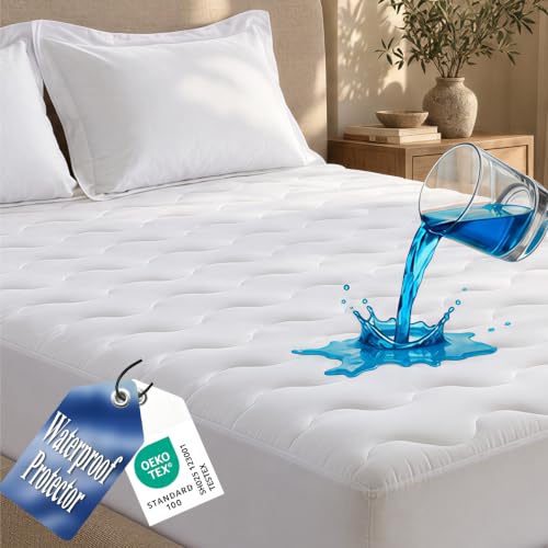 Luxe Linen Cooling Mattress Pad