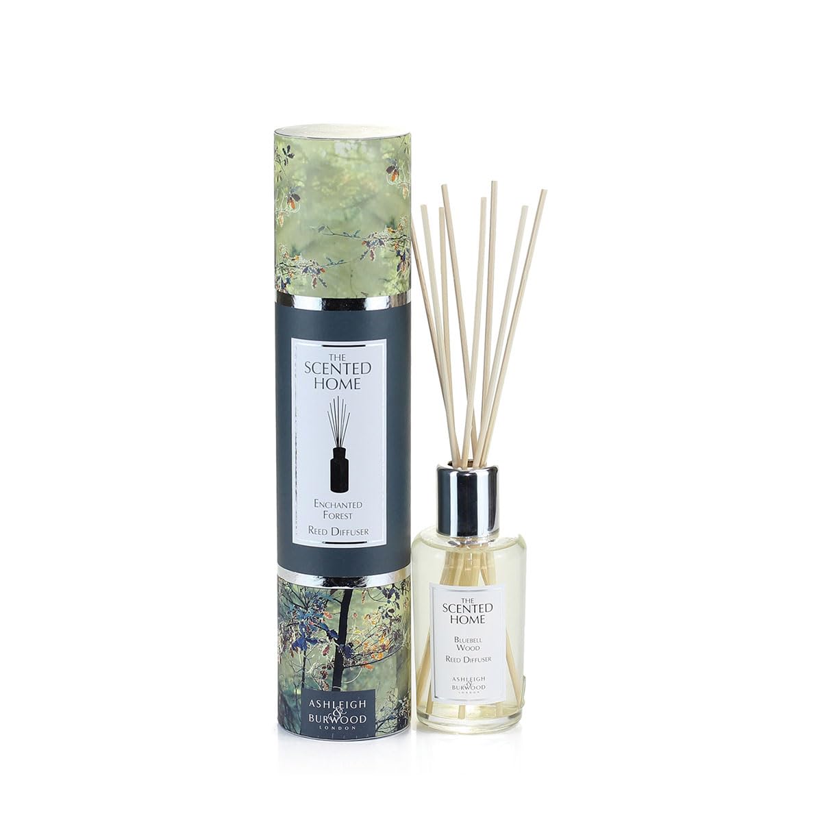 Ashleigh & Burwood Reed Diffuser Air Freshener for Home | Enchanted Forest Fragrance Oil Diffuser | Lasts up to 3 Months | 150ml