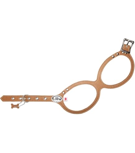 Amazon.com : BUDDY BELT Harness Pebble Grain Blue - Premium