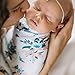 SARANONI Luxury Swaddle Blanket Decorative Baby Muslin Swaddle Blankets (Meadowlark Floral)