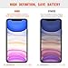 KIDELI Privacy Screen Protector Compatible with iPhone 11 Pro Max/iPhone XS Max 6.5 Inch 3 Pack Full Coverage Anti-Spy Tempered Glass Film Anti-Scratch Case Friendly