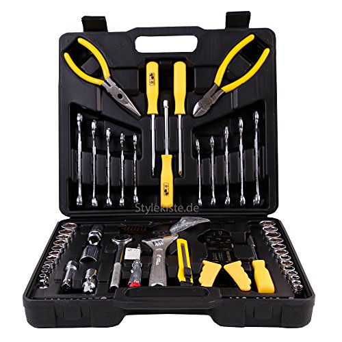 Werkzeugkoffer mit Werkzeug Set - Werkzeugsortiment 126 teilig von "Steinberger Tools" Markenwerkzeug günstig – Bild 4