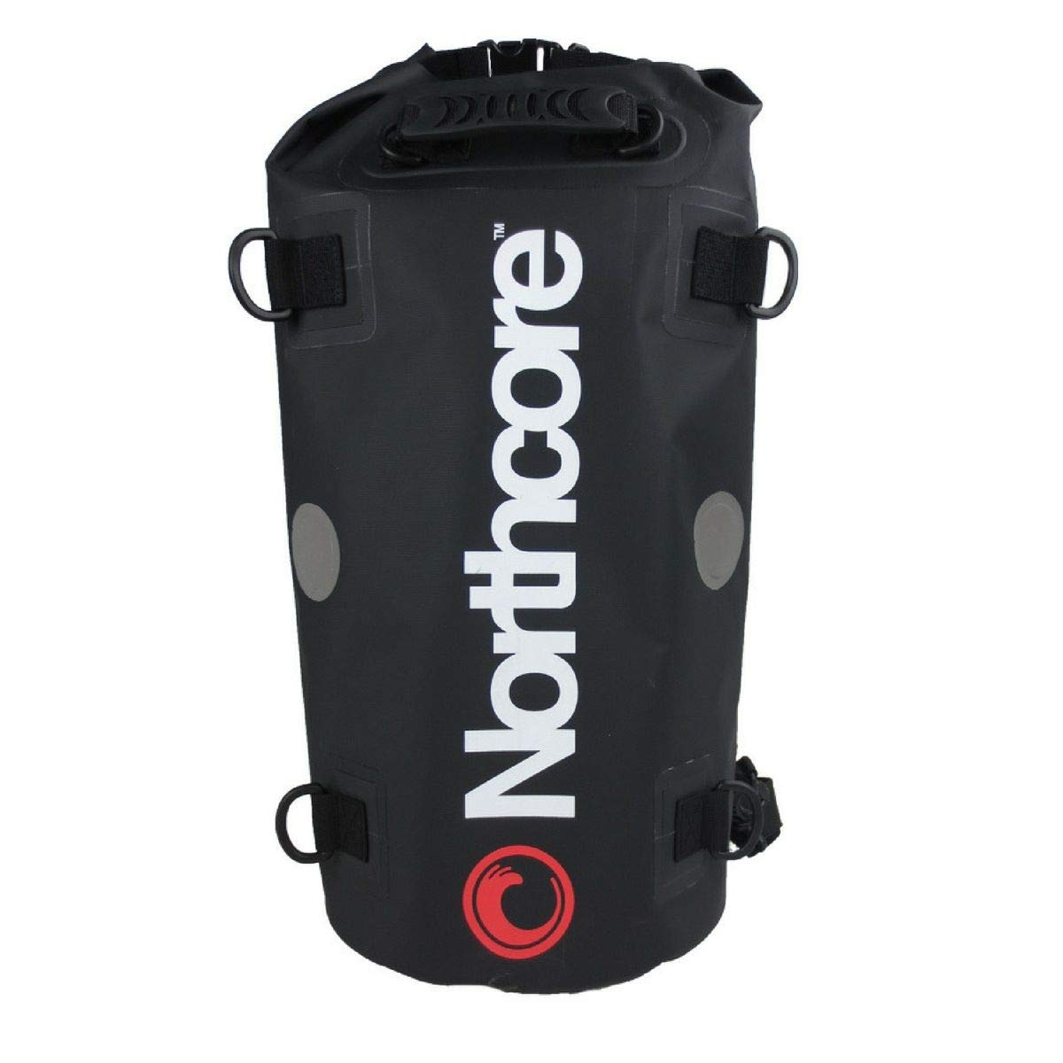 Northcore Surfing and Watersports Accessories - 40Ltr Dry Bag Back Pack Black - Waterproof Sprayproof