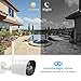 1080P Wireless WiFi Bullet Outdoor IP Security Camera with Night Vision up to 66ft, Motion Detection,IP66 Waterproof, Support Timeline Playback, Turn On/Off Camera