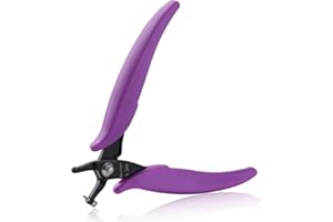 SPEEDWOX Metal Hole Punch Pliers 1.5mm Round for Sheet Metal, Short Jaw Single Puncher, Jewelry Making Tool, Earring Craft Beading Hobby Precision Pliers