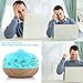 BESTEK Essential Oil Diffuser,300ml Glass Aroma Diffuser Ultrasonic Cool Mist Humidifier with Changing Colored LED Lights, Waterless Auto Shut-Off and Adjustable Mist Mode