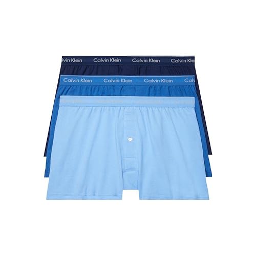 Calvin Klein Cotton Classics Multipack Knit Boxers in Oman Whizz