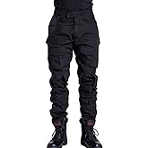 AKARMY Men's Hiking Pants Casual Camouflage Multi-Pocket Cargo Work Pants