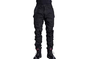 AKARMY Men's Hiking Pants Casual Camouflage Multi-Pocket Cargo Work Pants