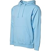 Independent Trading Co. - Midweight Hooded Sweatshirt - SS4500 - M - Blue Aqua