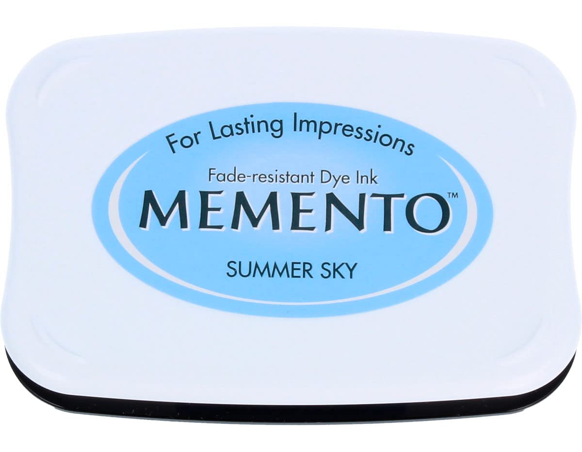 Tsukineko ME000604 Memento Dye Ink Pad - Summer Sky — image 1