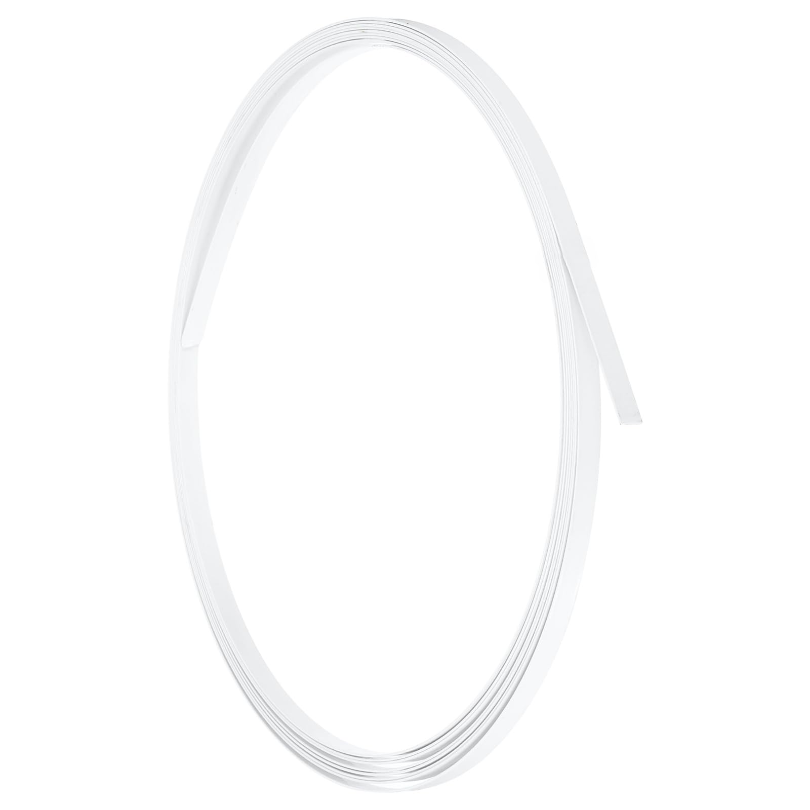 PATIKIL 6mm x 5.5 Yards Boning for Sewing, White Spring Steel Boning for Corset, Dresses, Skirts, Underwear Crafts Making