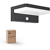 Philips Solar Motion Sensor Outdoor Wall Light, 3 Lighting Modes, 5000K IP54 Waterproof, Solar LED Light for Garage, Yard, Po