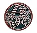 Necronomicon Gate Symbol Lapel Pin Occult Jewelry Alchemy Sign Jacket Pin
