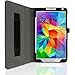 iGadgitz Premium Black PU Leather Folio Case Cover for Samsung Galaxy Tab S 8.4