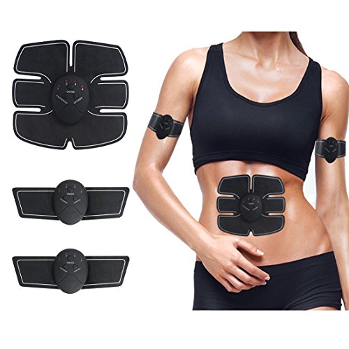 image for Exiny Abdominal Muscle Toning Exercise Belt,EMS Abdominal /Arm/Leg/ Tr