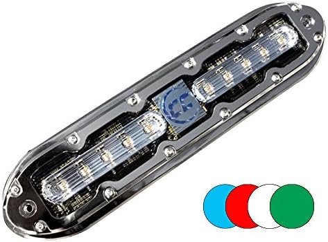 Shadow-Caster SCM-10 Color Changing LED Underwater Light w/20' Cable - 316 SS Housing