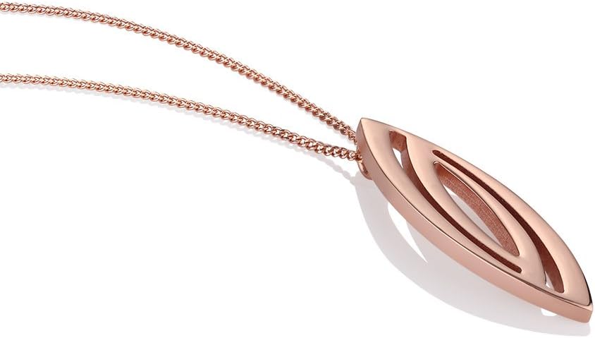 Newbridge Silverware Rose Gold Plated Mona Lisa Pendant
